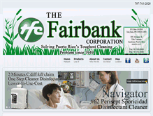 Tablet Screenshot of fairbankcorp.com